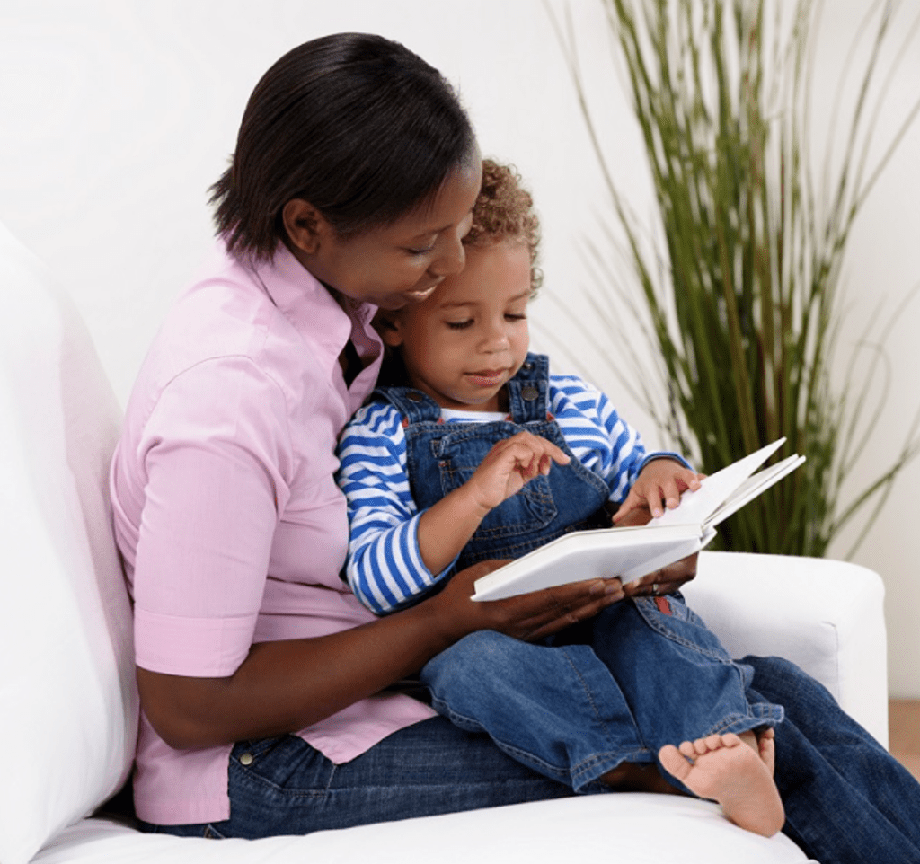 toddler active listening skills while reading